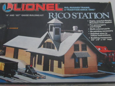 LIONEL O GAUGE RICO STATION KIT