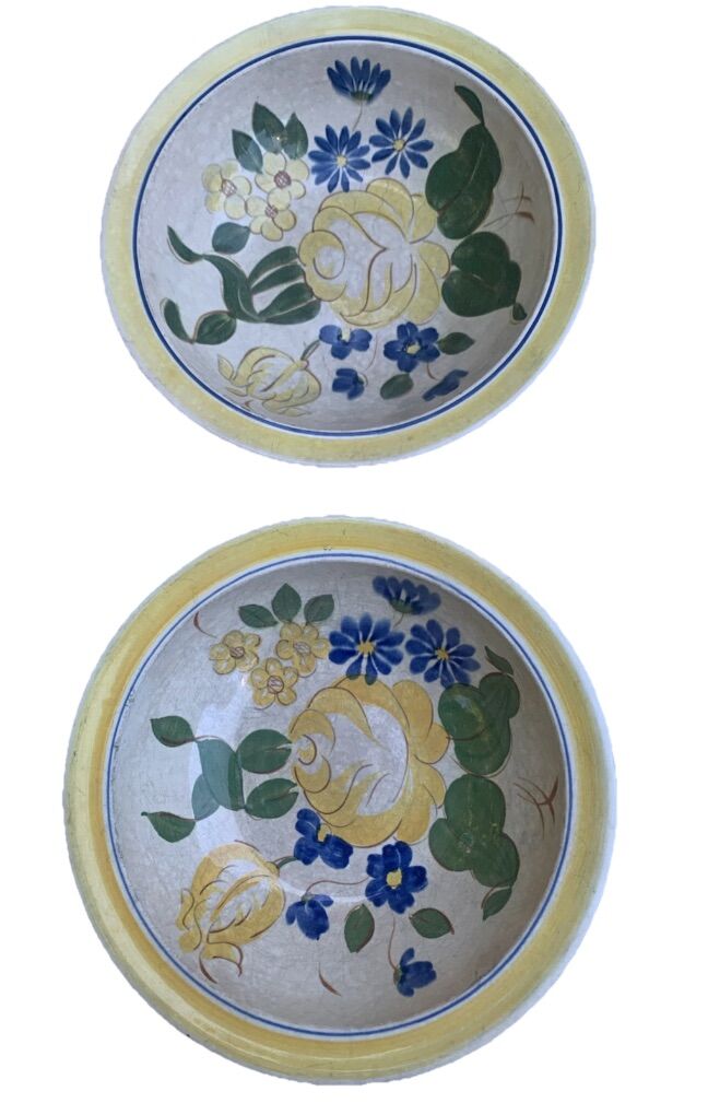 Vintage Red Wing Pottery Serving Bowls