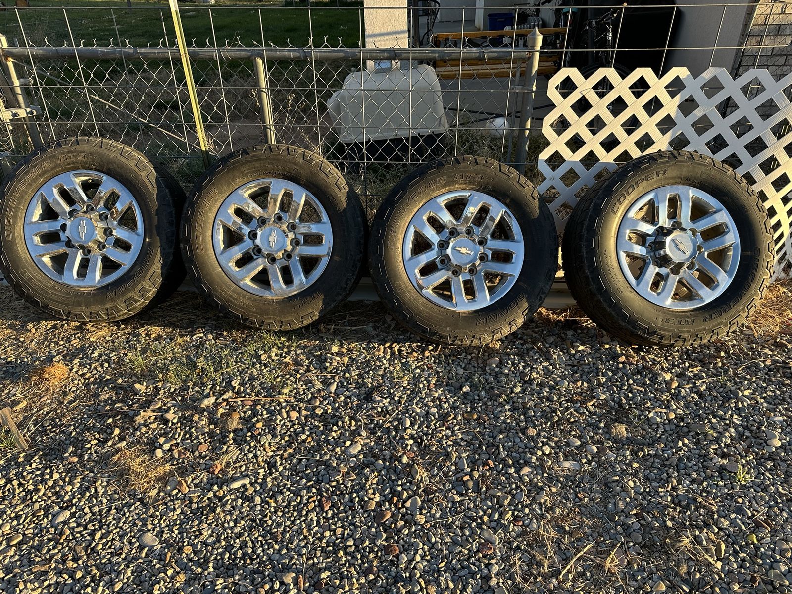 Set of 4 stock Chevy wheels for sale