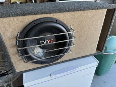 PowerBass 12" Subwoofer in Ported Box