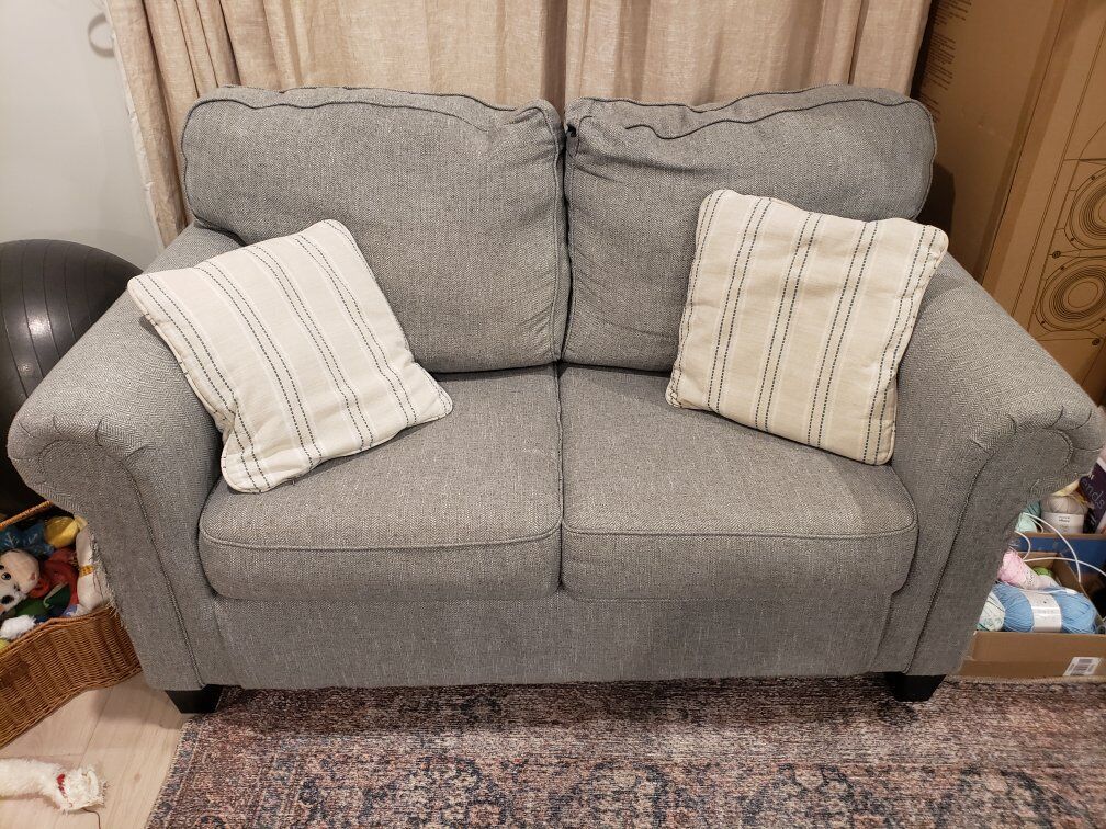 Love Seat and Couch