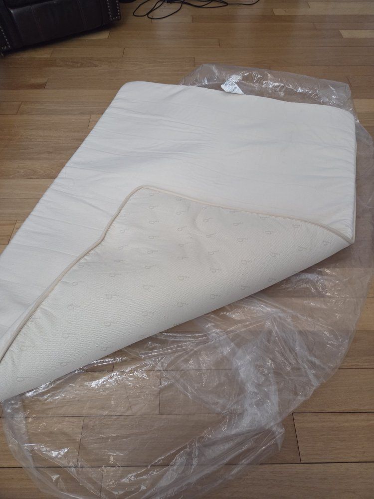 Full Birch Organic Mattress Topper – Natural Fiber (No Pets/Smoke)