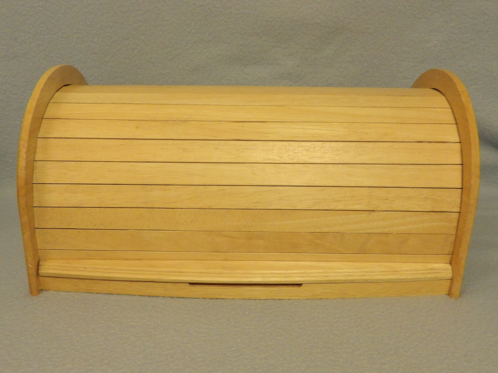 Kitchen Countertop Light Wood Bread Box