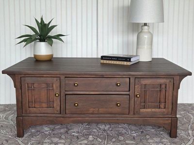 Refinished Lexington Bob Timberlake Arts & Crafts Coffee Table