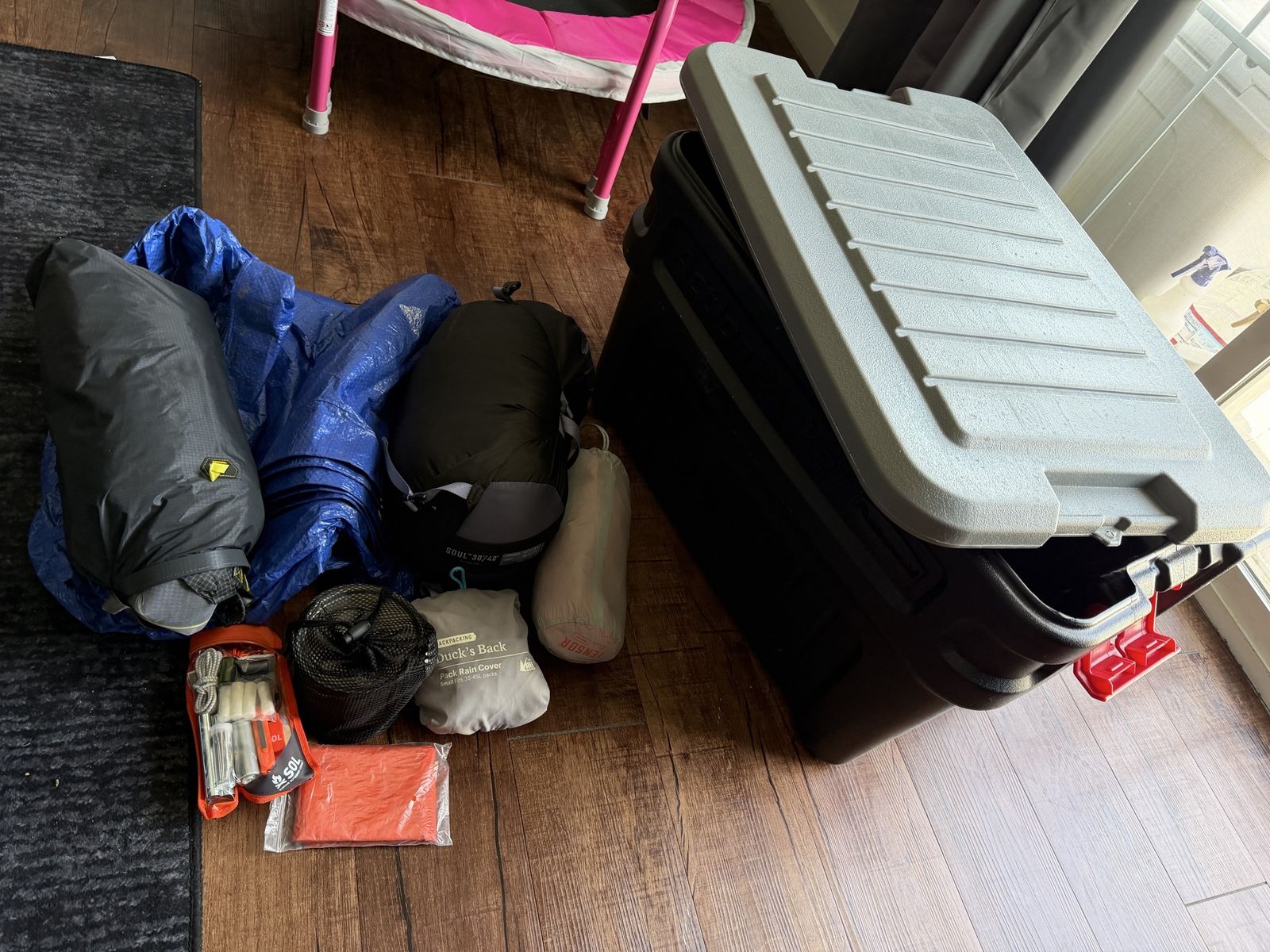 Backpacking Camp Gear