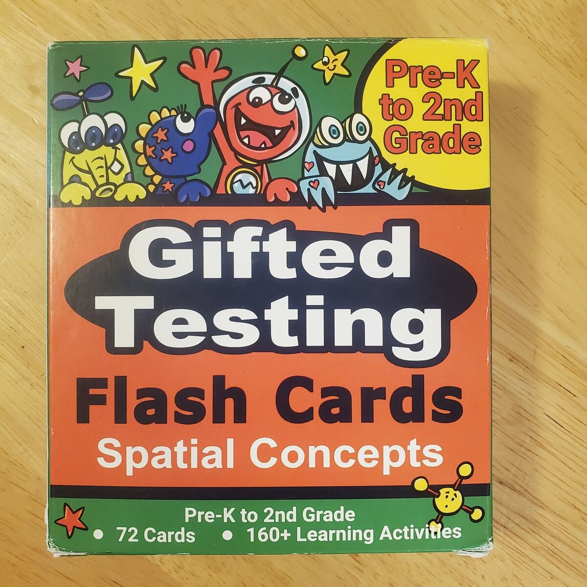 Pre K to 2nd gd Gifted Talented Salta Test Cards