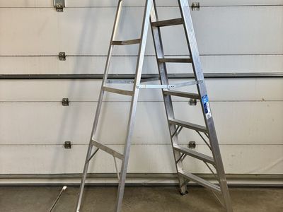 Werner 8 ft Fiberglass Step Ladder