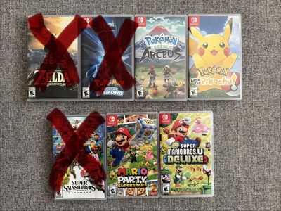 Nintendo Switch Games And Controller
