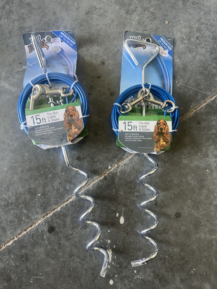 Dog Stake And Cable