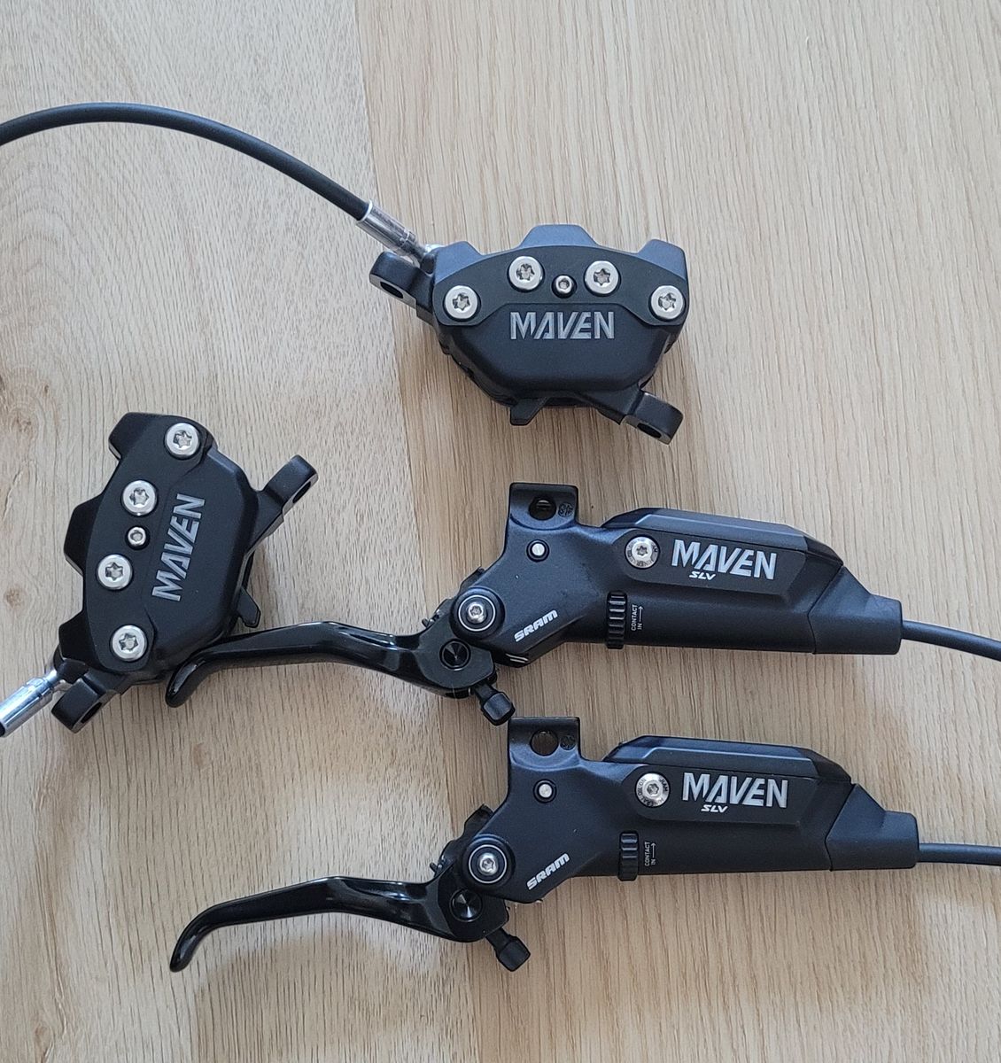 SRAM Maven Silver Brakes