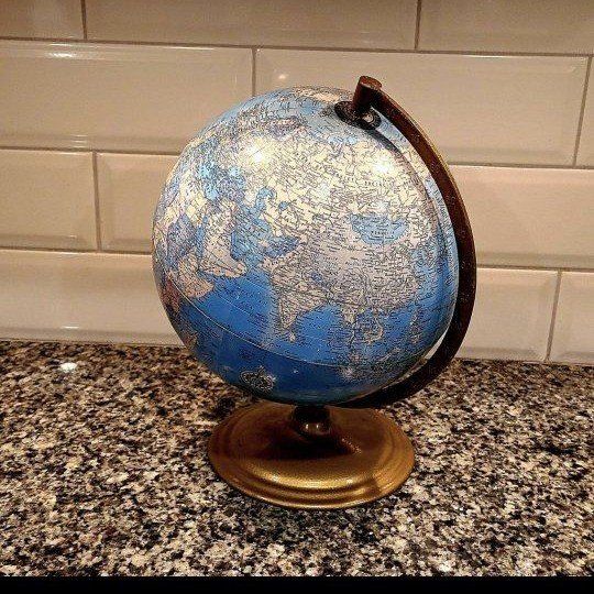 Desk Globe World Map Decorative Home Decor