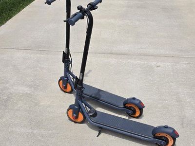 Pair of Segway Ninebot Zing Electric Kids Scooters – Both Work Great!