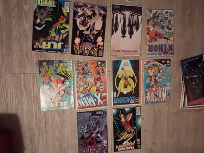 Vintage Marvel Comics (Thor, X-Men) & DC Comics (Batman, Green Arrow) - Collectible Comic Books