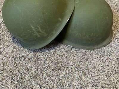 Set Of 2 Vietnam War Helmets