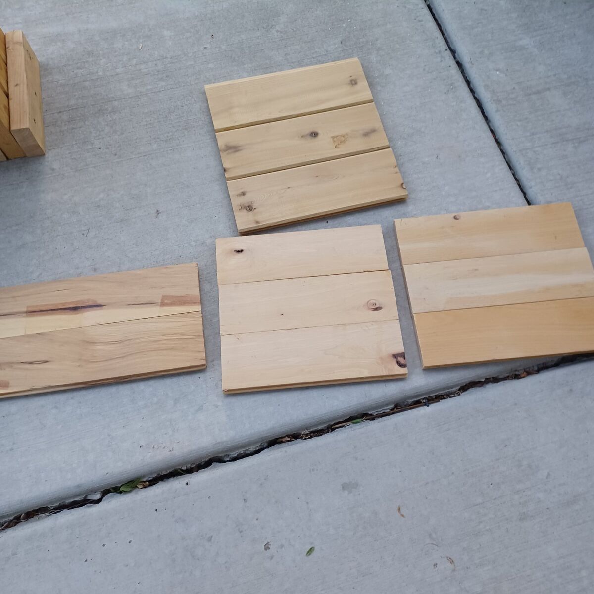 Tongue and Groove Blank Signs