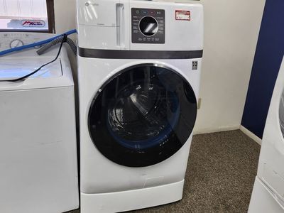 GE Profile Front Load Washer Dryer Combo White Used Good Condition