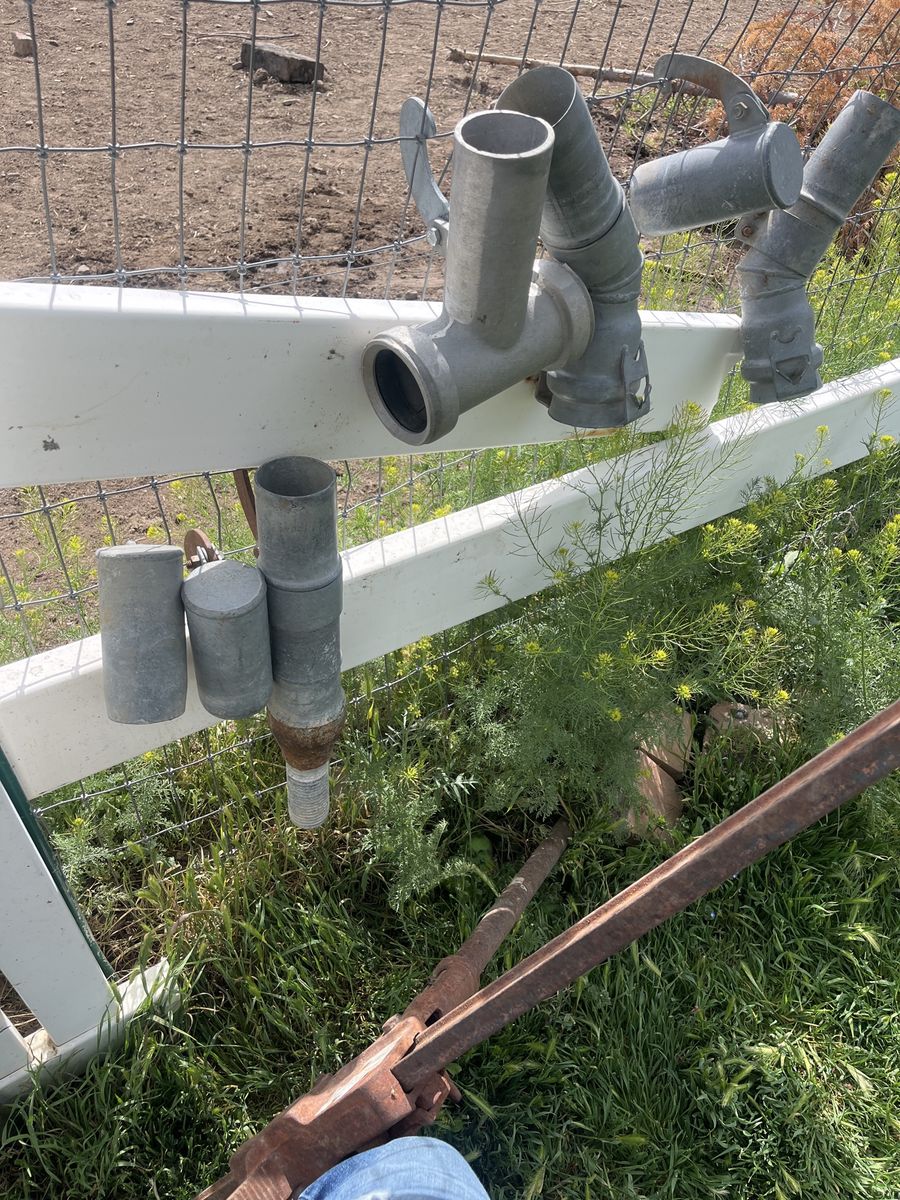 40’ hand line irrigation 3”