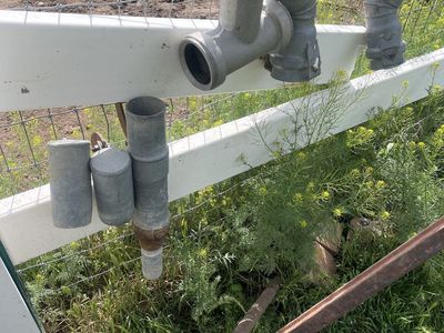 40’ hand line irrigation 3”