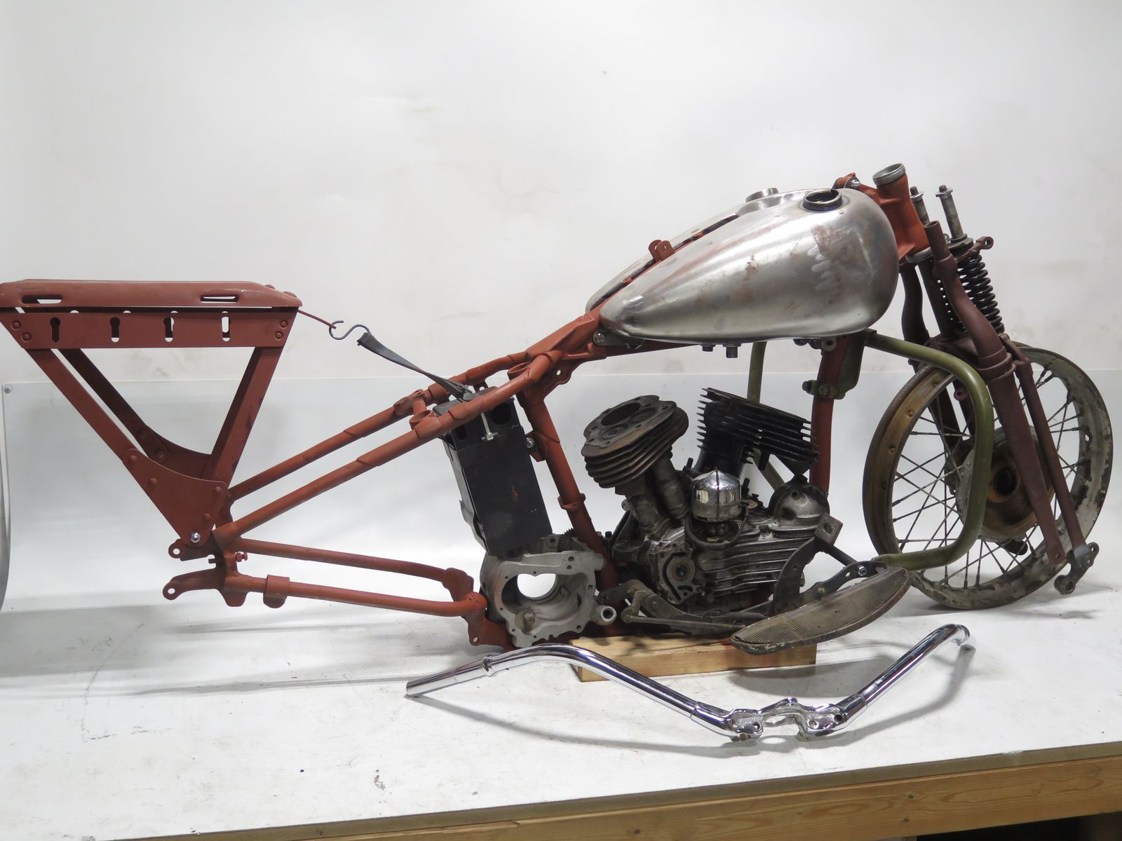 Harley Davidson  45" WL WLA Project Basket Case Vintage Project Motorcycle