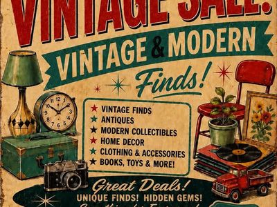 MASSIVE VINTAGE ESTATE SALE