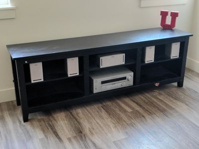 Ikea TV stand black