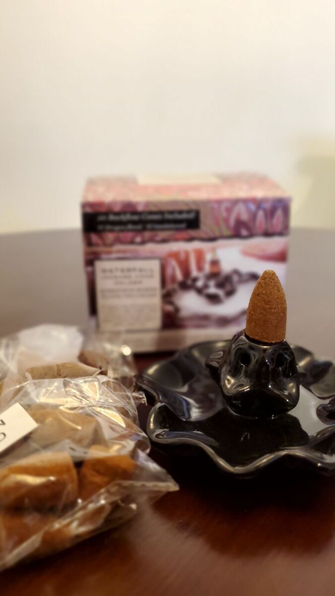Small Waterfall Incense Cone Holder