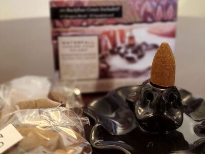 Small Waterfall Incense Cone Holder