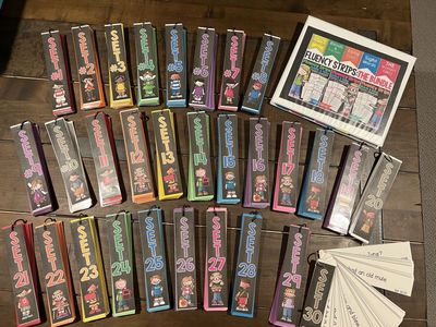 Reading Fluency Strips Homeschool