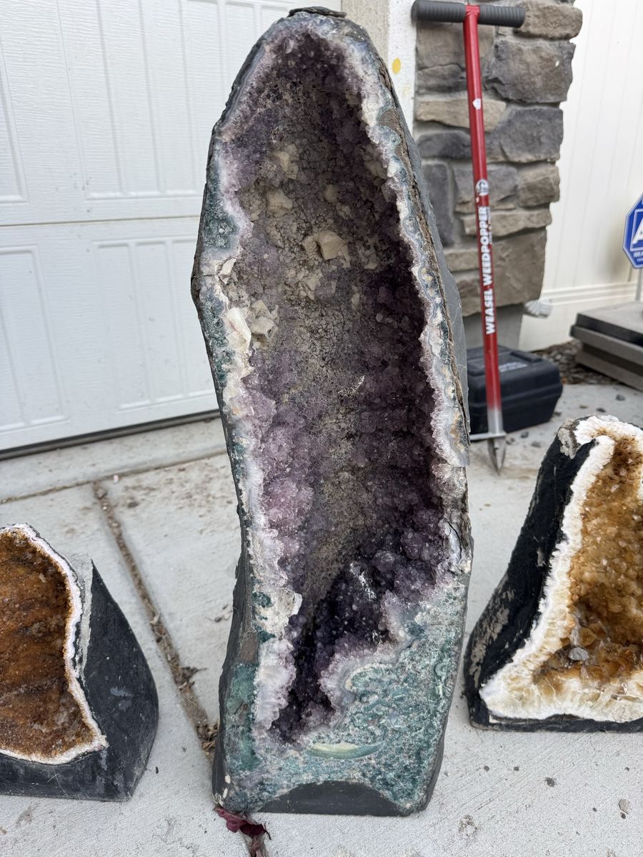 Large Amethyst Geode Crystal Cave Specimen