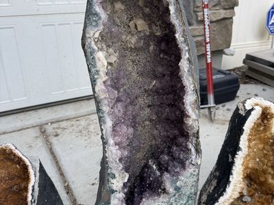 Large Amethyst Geode Crystal Cave Specimen