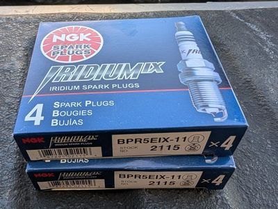 New NGK Iridium IX spark plugs for Harley Davidson motorcycles