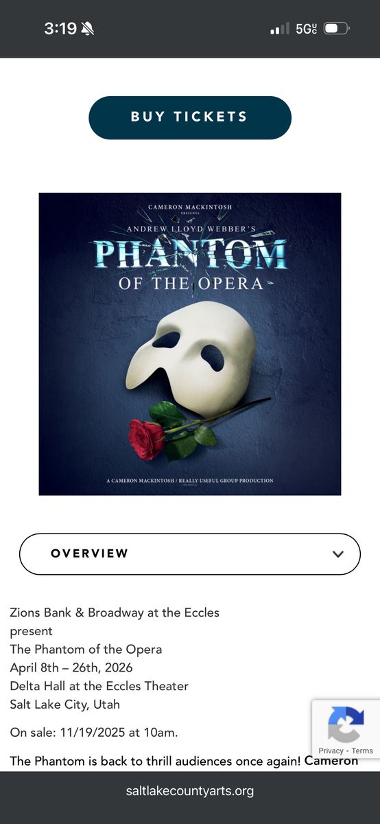 Phantom Of The Opera
