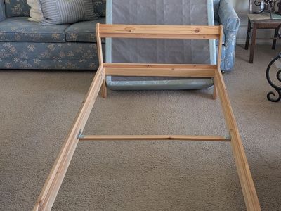 Wood Twin Bed Frame and Box Spring - NO Mattress