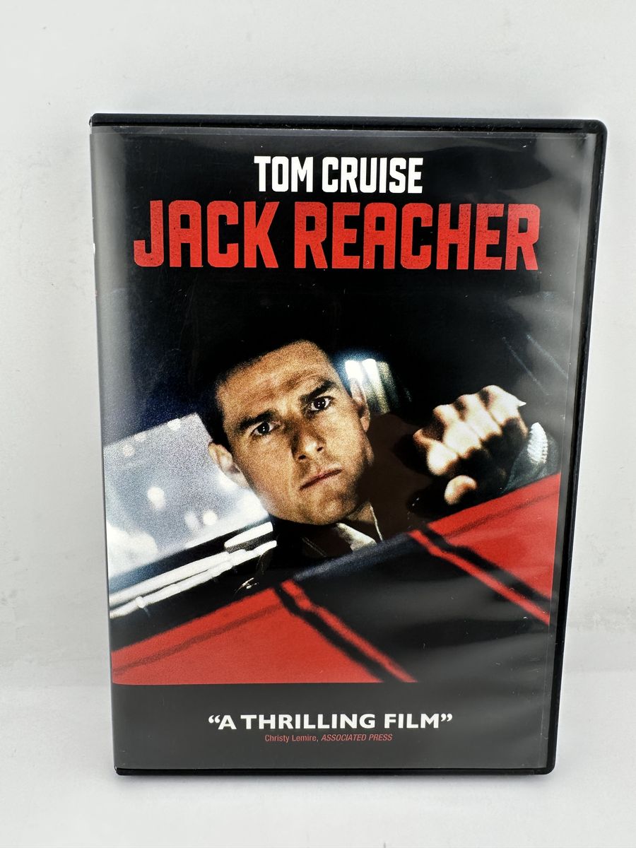 Jack Reacher DVD 2012 Tom Cruise Action Thriller Lee Child Movie