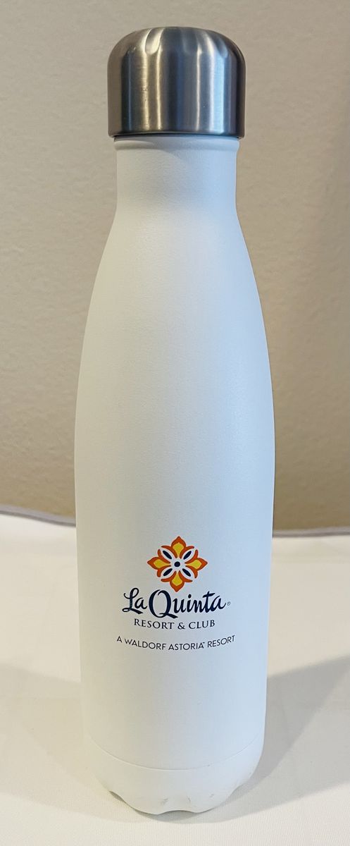 S’WELL MOONSTONE INSULATED WATER BOTTLE BRANDED LA QUINTA RESORT SOUVENIR-NEW!!!