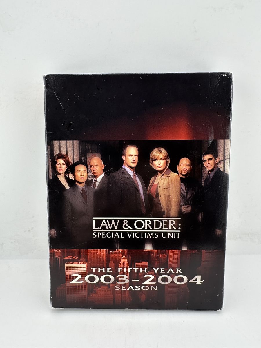 Law & Order SVU Season 5 DVD Set 4 Disc Case Missing Disc 2