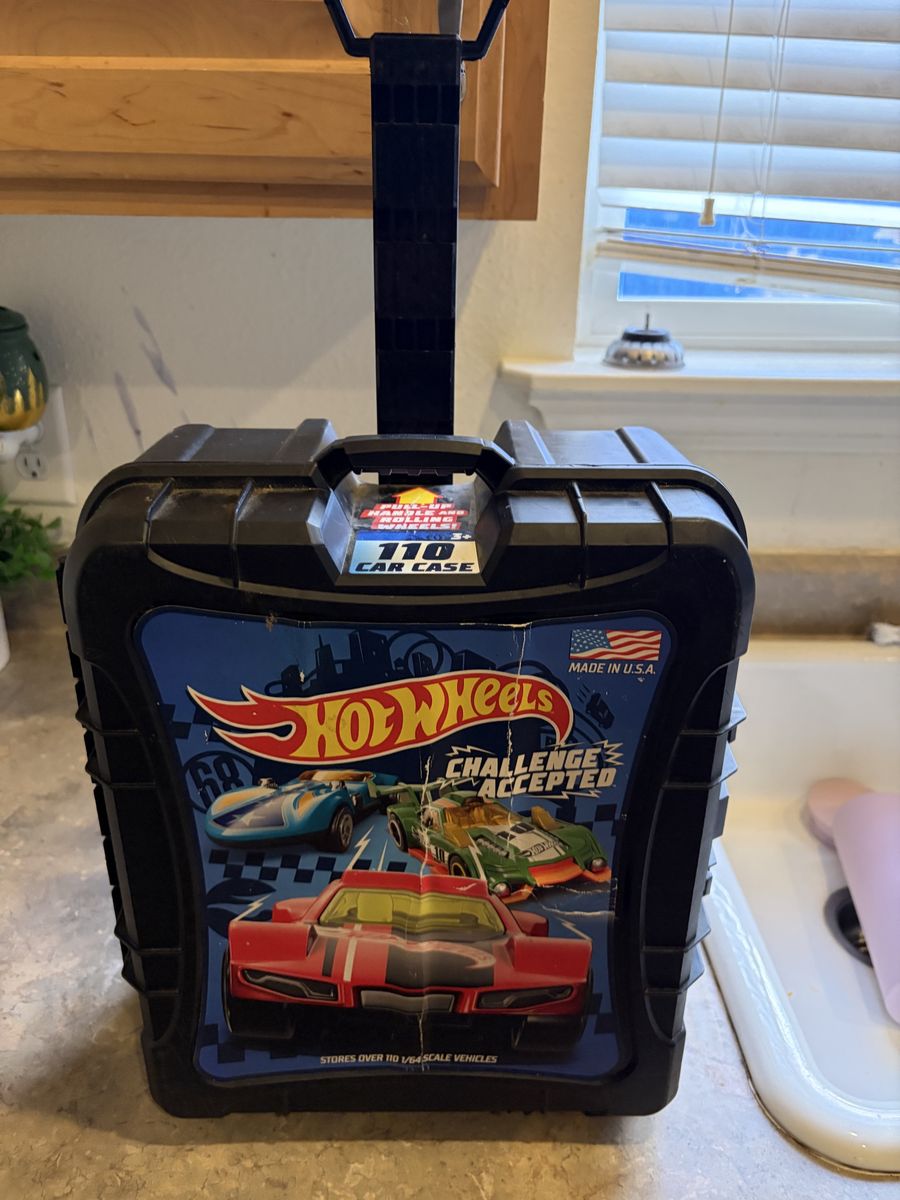 Hot Wheels 110 Car Case Challenge Accepted w/ 100+ Cars & Monster Trucks