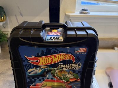 Hot Wheels 110 Car Case Challenge Accepted w/ 100+ Cars & Monster Trucks