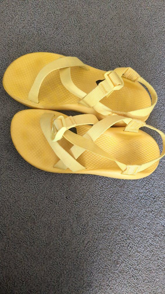 Bright Yellow Size 9 Women's Chacos