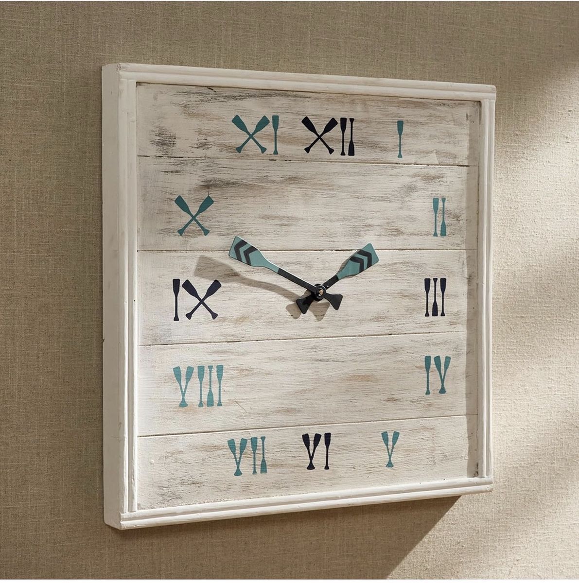 Park Designs Lake House Wall Clock, Oar Design