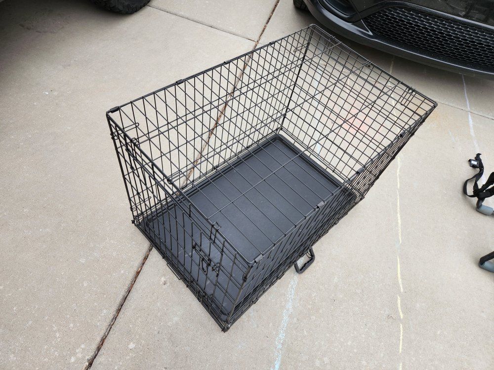 large dog kennel