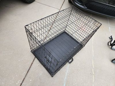 large dog kennel