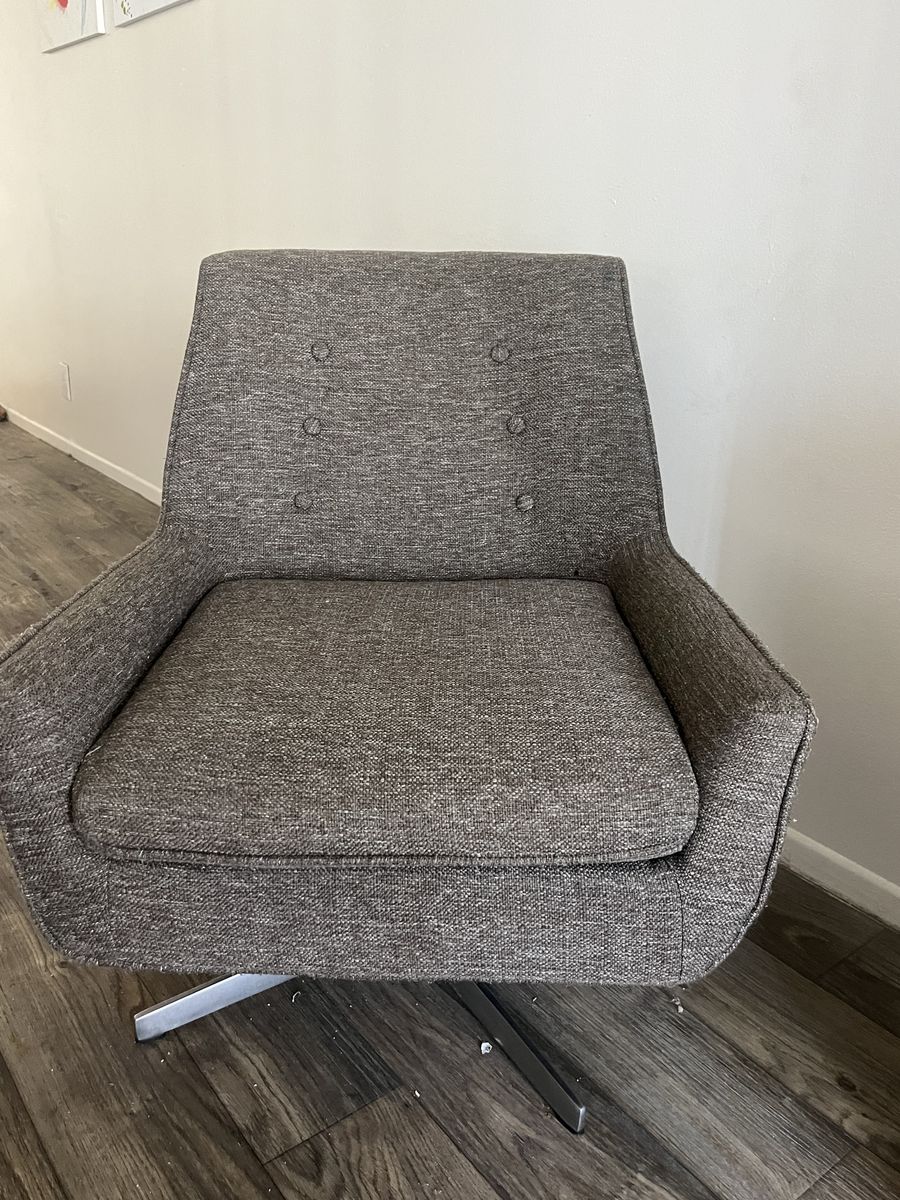 MId Century Modern Brown Chair