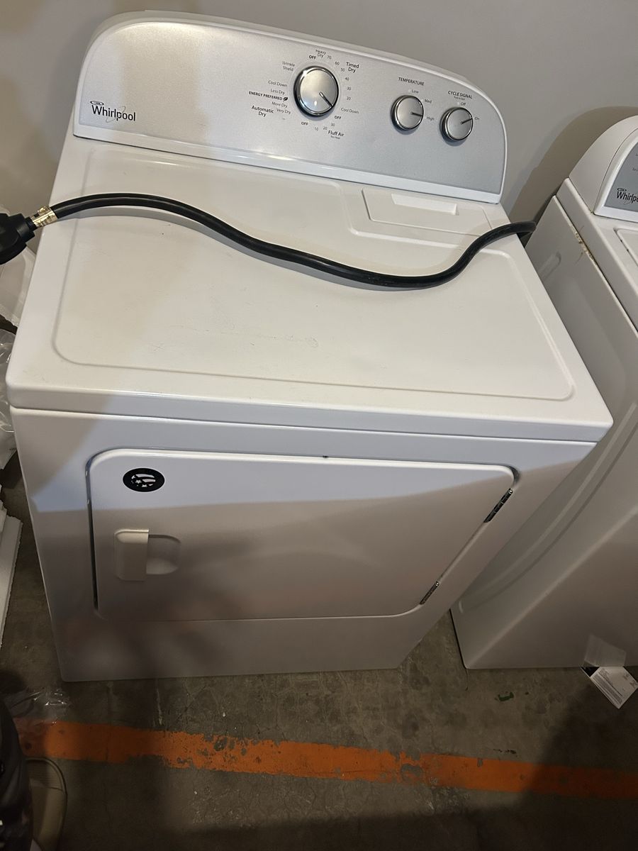 Matching whirlpool washer and dryer