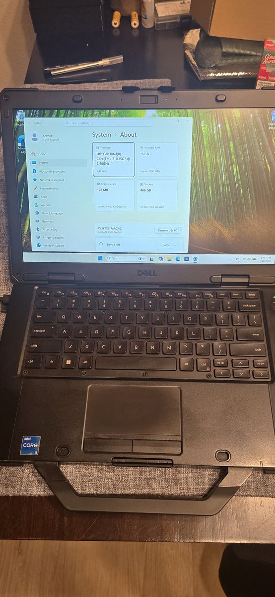 Dell Latitude 5430 Rugged Laptop i5-1135G7, 16GB RAM, 500GB NVMe, Windows 11 Pro