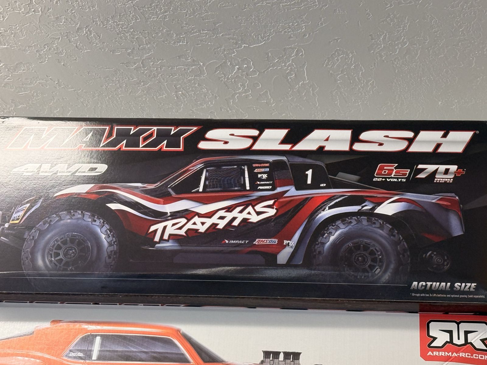 Traxxas maxx slash rc car