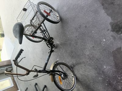 Vintage 3-Wheel Folding Bicycle
