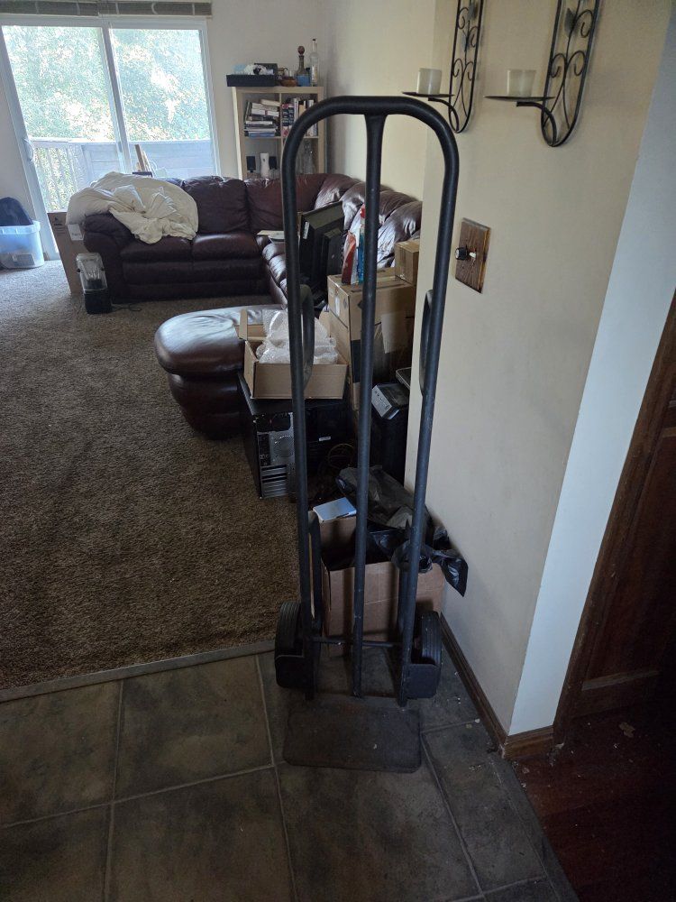 Heavy-Duty Steel Hand Truck Dolly - Used Moving Cart