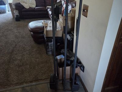 Heavy-Duty Steel Hand Truck Dolly - Used Moving Cart
