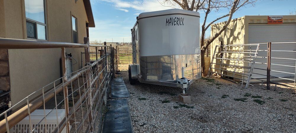 Maverick horse trailer
